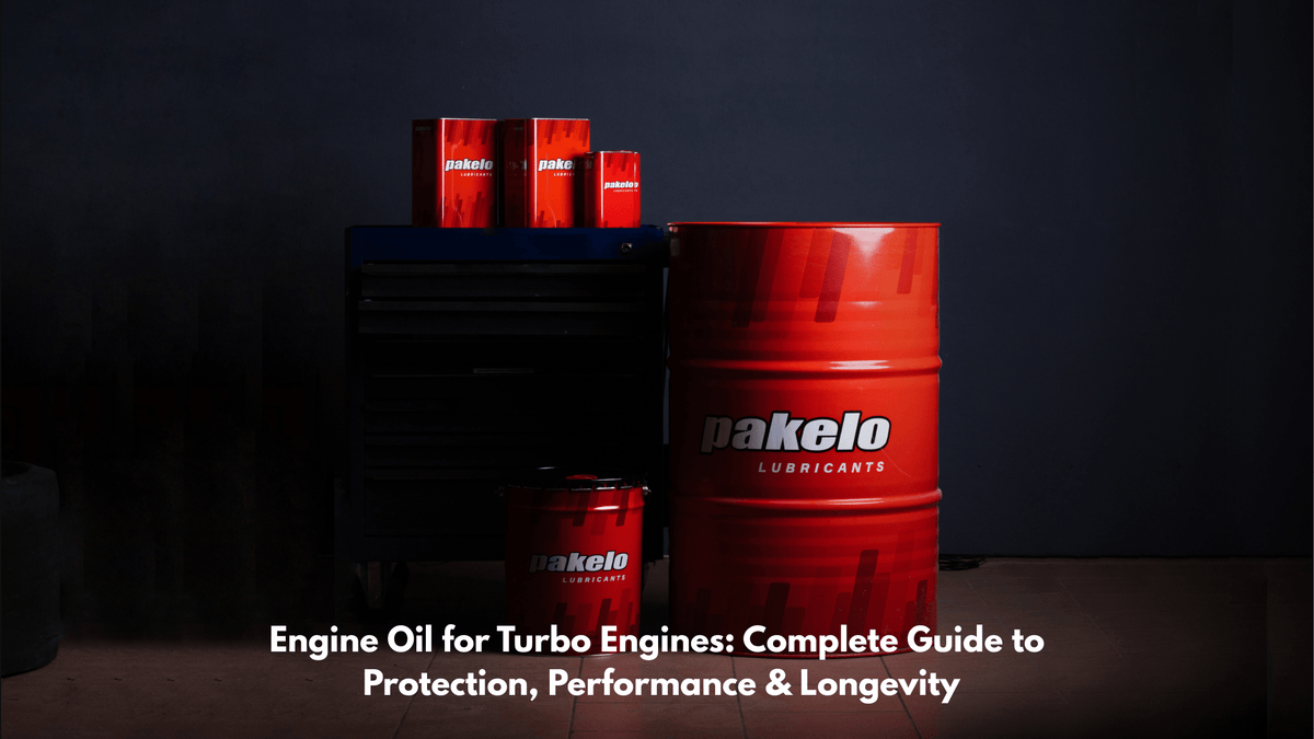 Engine Oil for Turbo Engines: Complete Guide to Protection, Performance & Longevity - Pakelo India Since 1930