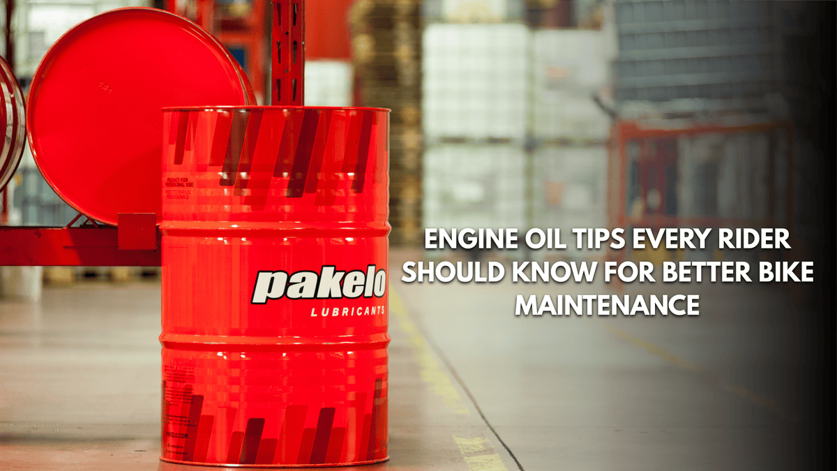 Engine Oil Tips Every Rider Should Know for Better Bike Maintenance - Pakelo India Since 1930