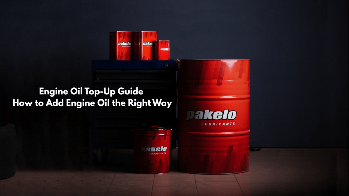 Engine Oil Top-Up Guide: How to Add Engine Oil the Right Way - Pakelo India Since 1930