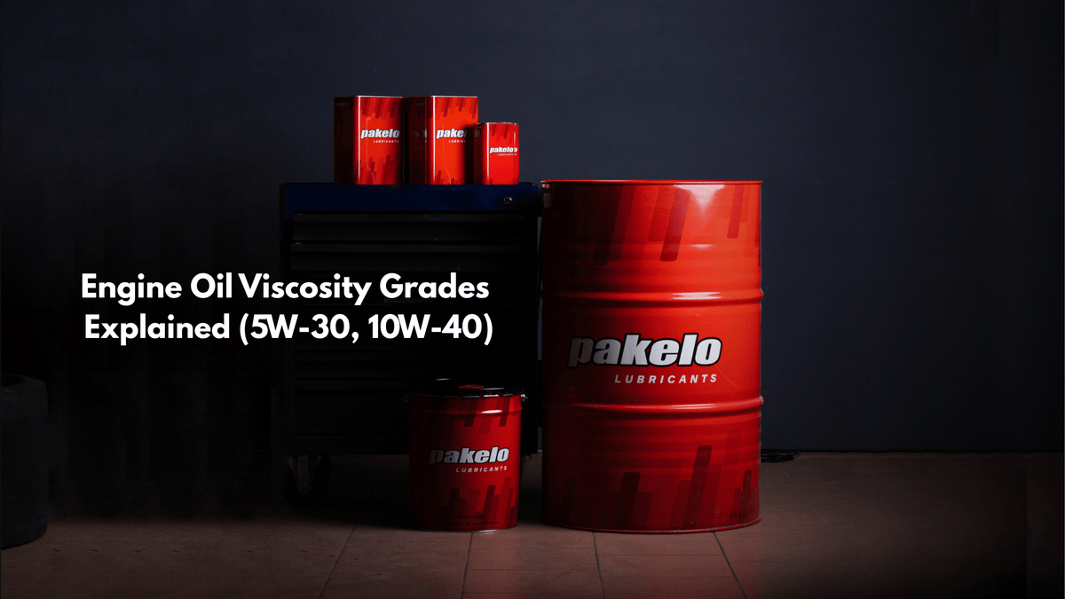 Engine Oil Viscosity Grades Explained (5W-30, 10W-40) - Pakelo India Since 1930