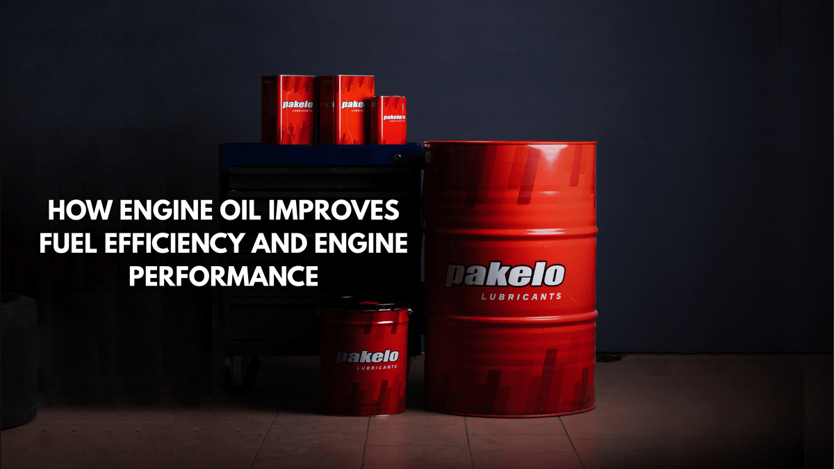 How Engine Oil Improves Fuel Efficiency and Engine Performance - Pakelo India Since 1930