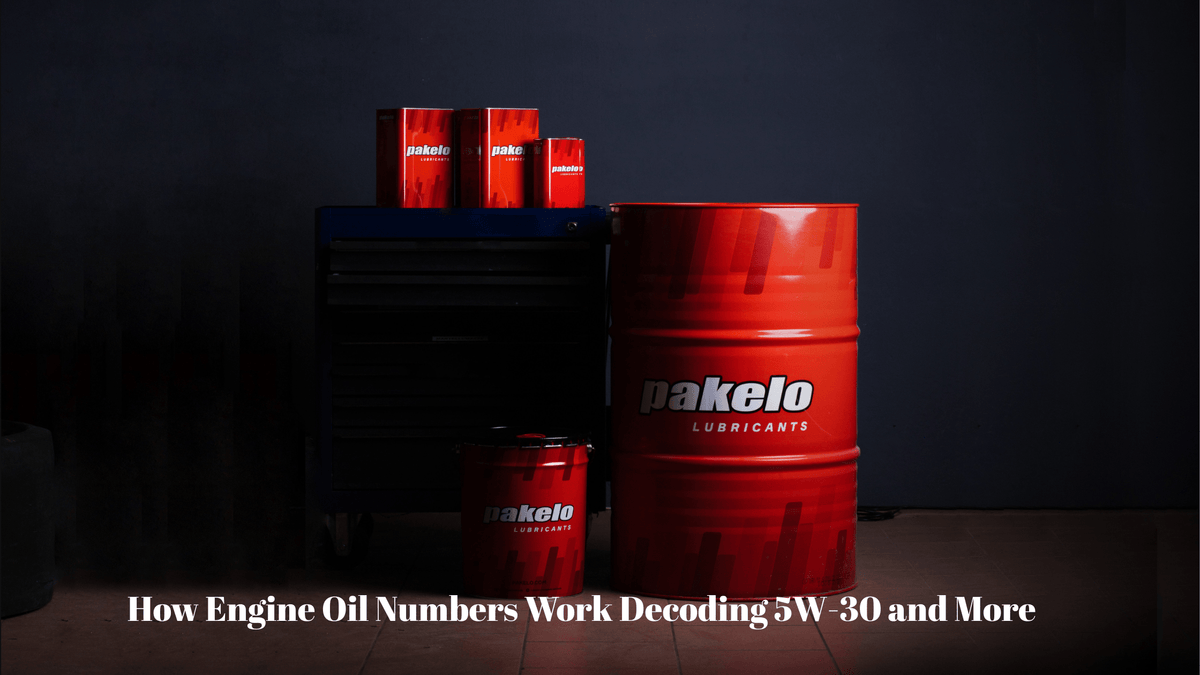 How Engine Oil Numbers Work: Decoding 5W-30 and More - Pakelo India Since 1930