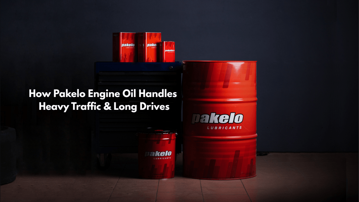 How Pakelo Engine Oil Handles Heavy Traffic & Long Drives - Pakelo India Since 1930
