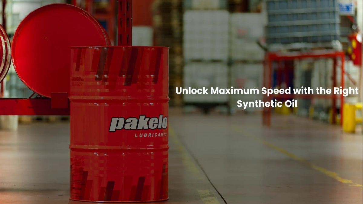 Unlock Maximum Speed with the Right Synthetic Oil - Pakelo India Since 1930
